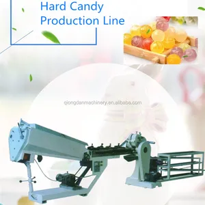 Industrial mini automatic ball shaped hard candy production line machine lollipop die forming making machine price for sale