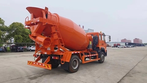 รถผสมคอนกรีต SINOTRUK 4x2 7m3 ใหม่ พร้อมเกียร์ไฮดรอลิกครบชุด สำหรับงานวิศวกรรม - Product Image 4
