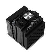 Refroidisseur de processeur FEZCOOL AV770 à 7 caloducs, double tour, silencieux, compatible avec toutes les plateformes, refroidisseur d'air avec écran LCD