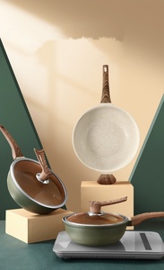 Domestico uova fritte senza fumo non-stick padella bistecca padella induzione fornello di cottura <span class=keywords><strong>pietra</strong></span> medica non-stick pan - Product Image 4