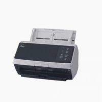 Scanner couleur recto-verso Fujitsu fi-8150, rejet automatique des pages vierges, 50 ppm 100 ipm, chargeur automatique de documents 100 feuilles, port réseau Gigabit, bureau