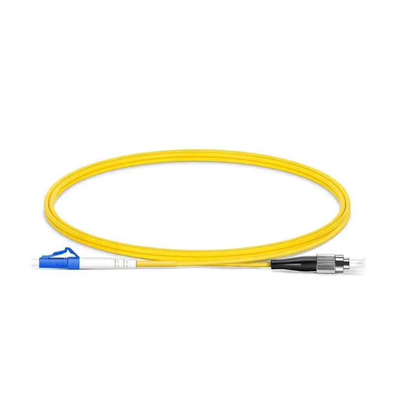 3M LC UPC to FC UPC Simplex OS2 Single Mode PVC 2.0mm Fiber Optic Patch Cable Cord