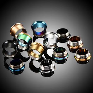 10 paires/ensemble de jauges d'<span class=keywords><strong>oreille</strong></span> à vis creuse en acier chirurgical à Double évasement, écarteur de Tunnel, Piercing du corps, boucles d'oreilles évasées, bouchons d'étirement - Product Image 6