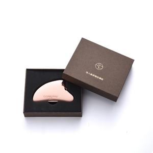 Herramienta de Masaje Gua Sha de Acero Inoxidable, Color Oro Rosa, de Lujo, para Rostro, Cuello y Cuerpo - Product Image 6