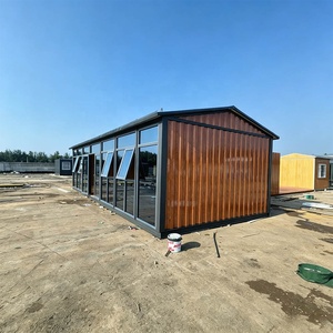 บ้านสำเร็จรูป/บ้านเคลื่อนที่/วิลล่า/อพาร์ทเมนท์/ห้างสรรพสินค้า/สำนักงาน/โรงแรม/บ้านคอนเทนเนอร์จากจีน ราคาคุ้มค่าจากโรงงานโดยตรง - Product Image 1