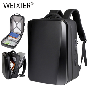 Customized LOGO Fashion Outdoor 180 &deg; Open ABS <strong>Backpack</strong> Travel Large Capacity with Anti Theft Password Lock Men's <strong>Backpacks</strong> - Product Image 1