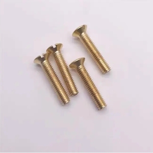 Fixation de haute qualité Din964 H62 boulons en laiton vis à tête fraisée à sens unique - Product Image 4