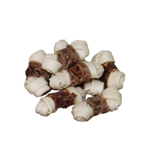 सभी जीवन चिकन लपेटा हुआ राव्साइड बतख मांस कुत्ते को मानव गुणवत्ता के साथ व्यवहार करता है - Product Image 3