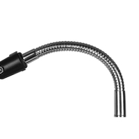 Support de microphone sans fil à col de cygne de bureau Rayyu, fabrication directe, hauteur de 30 à 55 cm, métal durable et écologique, tuyau de 14 cm