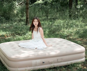 High Speed Inflation Bed Indoor Automatic Inflatable <b>Mattress</b> With Built in Pump for Camping Travel&Guests - Product Image 3