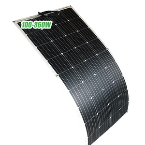 Efisiensi Tinggi 12V 24V 36V 48V 100W 200W 250W 300W 360W Etfe CA1473-SL Panel Surya Fleksibel