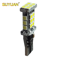 Petite ampoule LED pour voiture W16W 12V T15 921 3030-24 feu de signalisation LED feu arrière