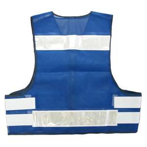 Chaleco DE <span class=keywords><strong>SEGURIDAD</strong></span> DE MALLA completa ultra transpirable esencial para la prevención <span class=keywords><strong>del</strong></span> crimen y las patrullas de <span class=keywords><strong>seguridad</strong></span> vial | Alta visibilidad y comodidad - Product Image 5