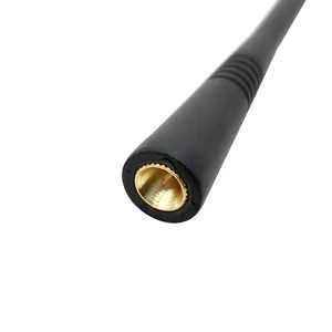 ברווז אנטנה חיצוני FM רדיו גומי מקורה 170mm 433mhz חצי גל דיפול אנטנת SMA זכר או מותאם אישית 360 2 שנים 433 CN;JIA