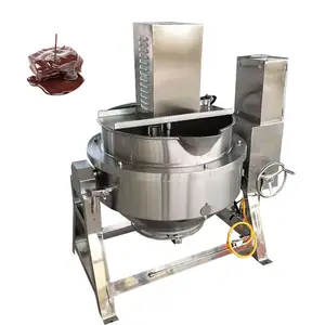 Mélangeur de poudre de traitement des aliments Machine de cuisson des aliments Bouilloire Confiture de fraises