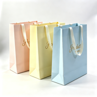 Vente en gros d'usine, sacs en papier kraft personnalisés de luxe, sacs cadeaux artisanaux jaunes, sacs de shopping imprimés avec logo