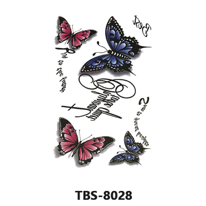 TBS8010-8100 120x190มม. กรงเล็บมังกรบินสีดำสติกเกอร์รอยสักแขนชั่วคราวรอยสักร่างกายที่ดูจริงและยาวนาน - Product Image 5