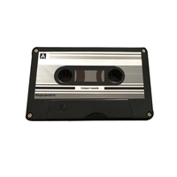 Usine USB de vente en gros de cassette haute vitesse personnalisée en forme de cassette USB 2.0 Memory Stick Usb Flash Thumb Drive avec logo