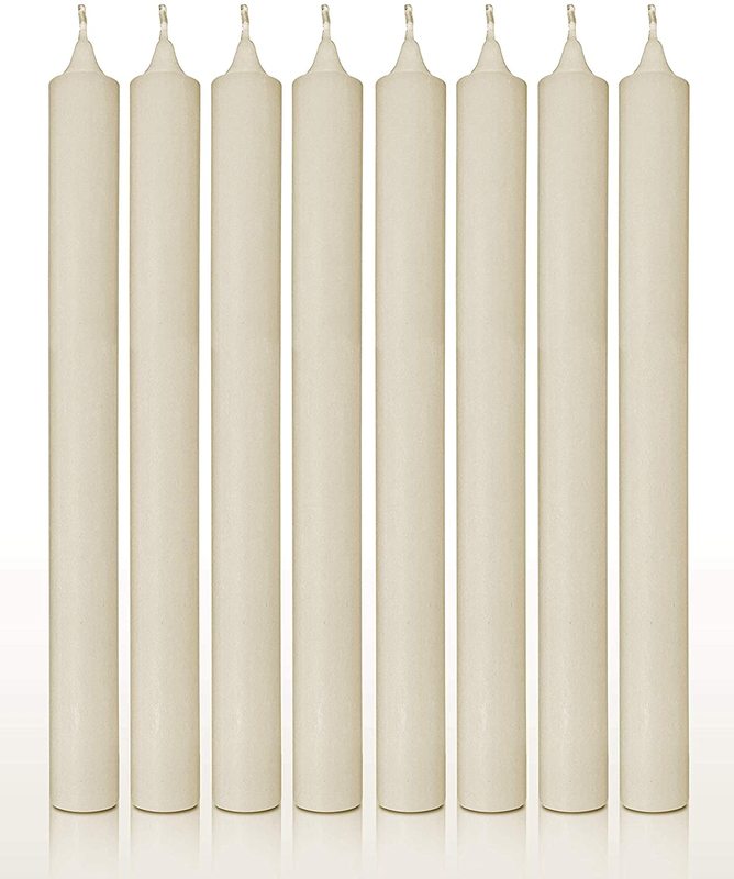 Unscented Rustic Emergency Long Burning Candle