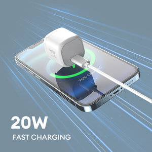 อะแดปเตอร์ชาร์จเร็ว Vina 20W PD Mini Charger 1 พอร์ต 100-240V รองรับแรงดันไฟฟ้าหลากหลาย มาตรฐาน CE รับรอง OEM โซลูชั่นอุปกรณ์ชาร์จสำหรับการเดินทาง - Product Image 2