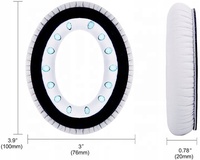 Almohadillas de Repuesto de Alta Calidad en Cuero Proteico y Espuma Viscoelástica para QC35/QC25/QC15/AE2