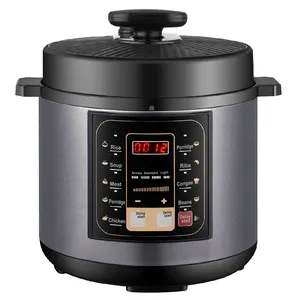 6L High Pressure Cookers Rice Cooker Large Stainless Steel Smart Digital Multi Function Electric Pressure Cooker