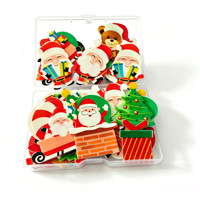 Papier de riz glutineux de Noël pour décoration de gâteaux, plats froids, desserts, pâtisseries, qualité alimentaire, moderne et simple