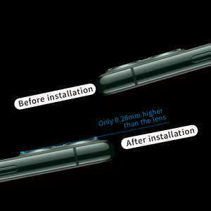 Mới nhất 9H Độ cứng chống xước Tempered Glass giá rẻ điện thoại di động máy ảnh bảo vệ màn hình cho <span class=keywords><strong>iPhone</strong></span> 11 Pro Max - Product Image 3