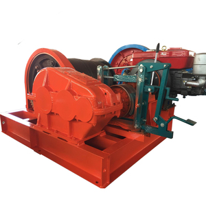 Popular <strong>3</strong> <strong>ton</strong> diesel power <strong>winch</strong> steel for cranes hy support oem customized jk/jm 10-30kn cable drum - Product Image 2