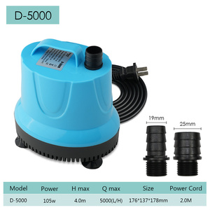 5000LPH 전기 물 잠수정 펌프 AC 공기 냉각기 펌프 수족관 바닥 흡입 필터 펌프 판매 - Product Image 2