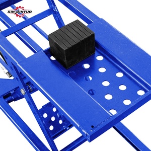 Palan inclinable Xinjintuo électrique hydraulique ciseaux lavage voiture Mobile Portable <span class=keywords><strong>Garage</strong></span> maison rampe rapide voiture ascenseurs - Product Image 5
