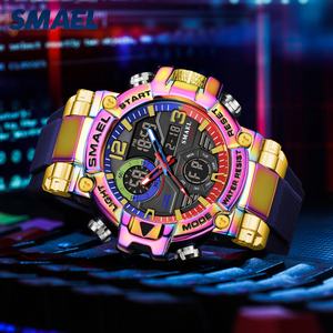 Reloj Deportivo Digital LED para Hombre SMAEL 8110 con Cronógrafo, Alarma y Resistencia al Agua de 50 Bares, Ideal para Regalo - Product Image 6