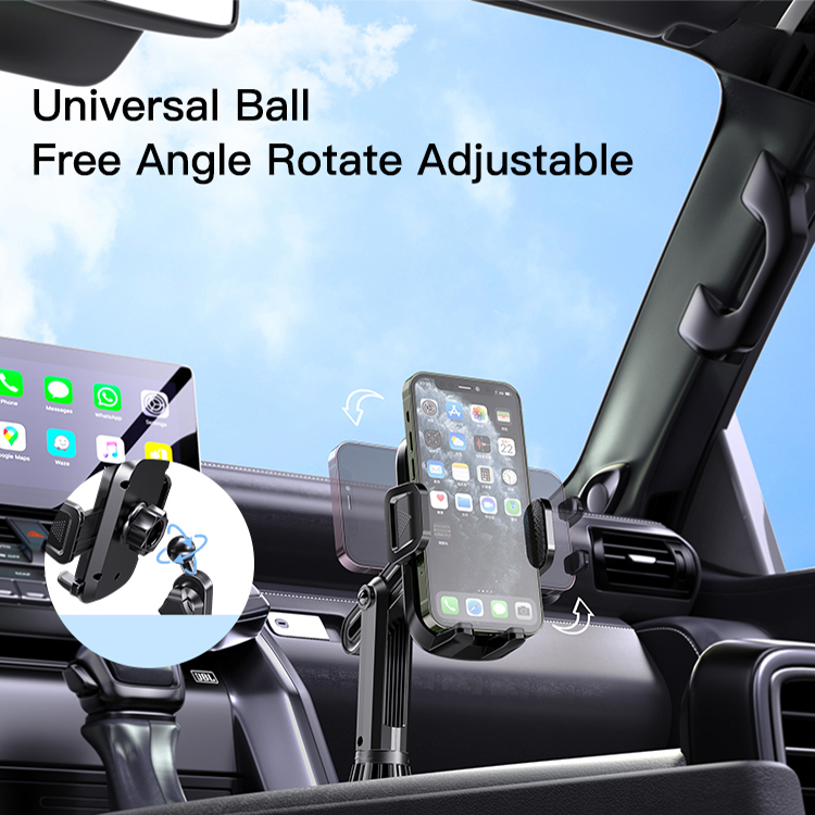 Yesido C195 Car Cup Holder Phone Mount - 360° Rotatable Adjustable Car Phone Holder