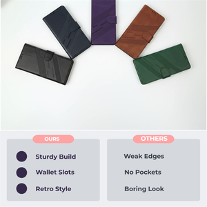 <span class=keywords><strong>Funda</strong></span> Tipo Cartera Multifuncional con Ranuras para Tarjetas, de Cuero PU, para <span class=keywords><strong>iPhone</strong></span> 11, 12, 13, 14, 15, 16, 17, Gran Venta - Product Image 6