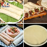 Máquina para Hacer Pan Plano Comercial de Alta Capacidad, Máquina Industrial para Pan Árabe Pita, Rodillo Eléctrico Automático para Masa de Pizza 304
