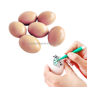 <span class=keywords><strong>Huevos</strong></span> Falsos de Madera y Plástico de Alta Calidad YYX LMA13, <span class=keywords><strong>Huevos</strong></span> de Imitación para Nidos de Gallinas - Product Image 5