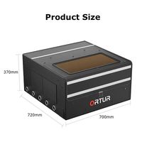 Boîtier de protection ORTUR 2.0, accessoire pour graveur laser, armoire de sécurité adaptée à toutes les machines de gravure laser