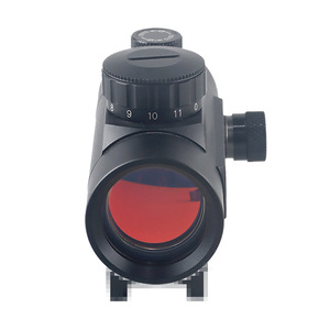 Mira Telescópica Reflex Ohhunt Optics OEM 1X30 con Punto Rojo y Verde, Cubierta de Lente Abatible y Perilla de Ajuste Manual - Product Image 4
