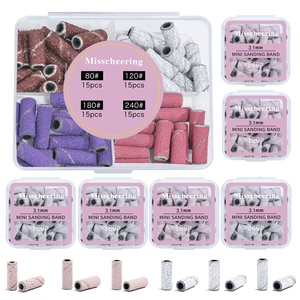 High Quality Professional Manicure <b>Nail</b> Repair <b>Kit</b> with Latest #120 #180 #240 Sanding Bands Beautiful Accessory - Product Image 1