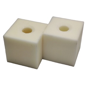 Bloque de cerámica de alúmina de alta calidad personalizado Industrial Al2o3 ladrillo de cubo de cerámica - Product Image 1