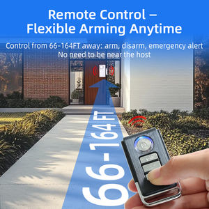 إنذار متعدد الوظائف مضاد للسرقة 110 ديسيبل جرس باب لاسلكي للتحكم عن بعد في النافذة حلقة باب مضادة للسرقة - Product Image 4