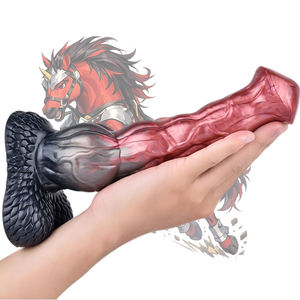 NNSX Bestseller Knoten-Pferde-Dildo Analdilator Dicker Butt Plug Masturbator Sexspielzeug für Frauen/Männer Vagina-Kompatibel Großer Tierpenis - Product Image 1
