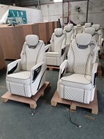 Sièges pivotants en cuir pour voiture électrique de luxe confortable, modifiés VIP, Toyota Alphard MPV RV W447 Hiace Van Sprinter Classe V