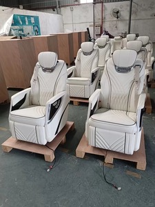 Sièges pivotants en cuir pour voiture électrique de luxe confortable, modifiés VIP, Toyota Alphard MPV RV W447 Hiace Van Sprinter Classe V - Product Image 2