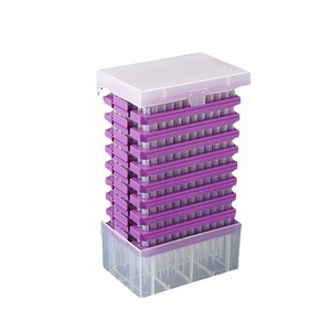 Lip Stackable Pipette Tips PP Plastic Sterile 10 200 300 1000 1250L Medical Lab Use - Product Image 3