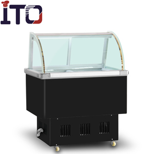 Vitrina de helado barata vendedora caliente con 6/8 cubos 10/12 bandejas - Product Image 4