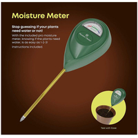 Pots de pépinière, étiquettes pour plantes, hydromètre pour le sol, accessoires de jardinage extérieur, kit de germination pour herbes et semis