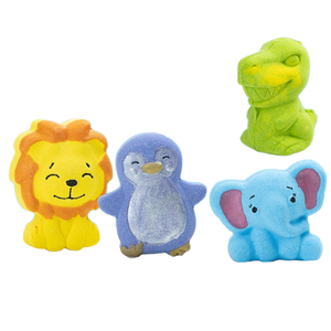 Bombes de bain licorne pour animaux de compagnie faites à la main 100% ingrédients naturels papillon Panda chat lapin multi-bulles explosant savon canard boules de bain - Product Image 1