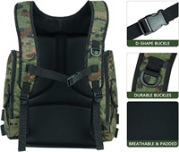 Échantillon Gratuit Sac à Dos de Pêche Léger, Durable, Polyvalent, Imperméable, en Polyester, Grande Capacité 20L-30L, pour Utilisation en Mer