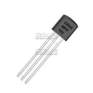 Transistor neuf et original MPF102 TO-92 10mA 25V amplificateur RF - Product Image 1